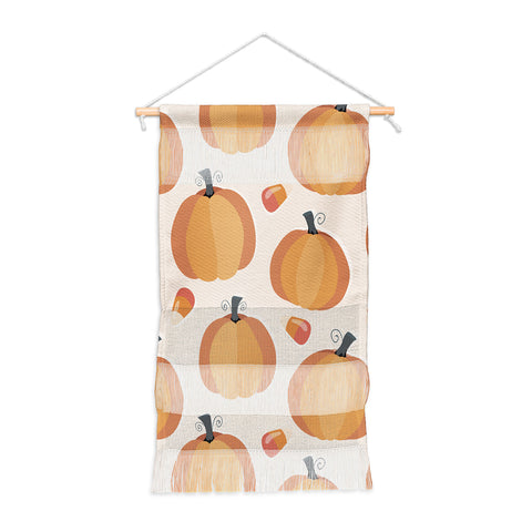 Avenie Halloween Pumpkin Wall Hanging Portrait