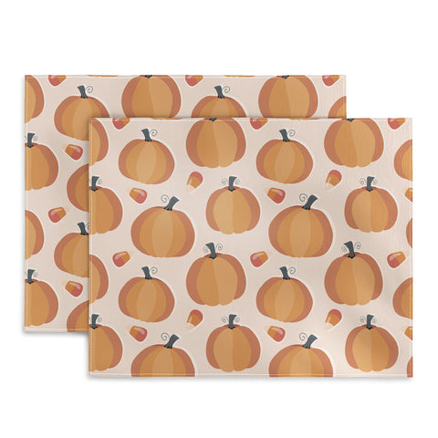 Avenie Halloween Pumpkin Placemat