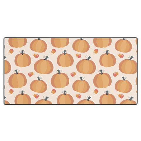 Avenie Halloween Pumpkin Desk Mat