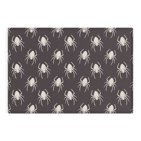 Avenie Halloween Spiders Outdoor Rug