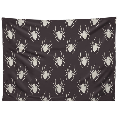 Avenie Halloween Spiders Tapestry