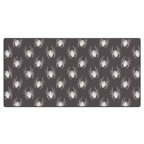Avenie Halloween Spiders Desk Mat