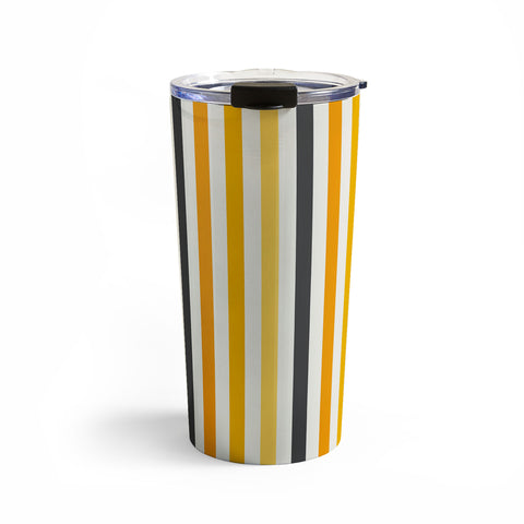 Avenie Halloween Stripes Travel Mug