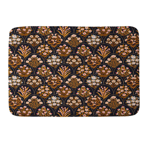 Avenie Heritage Garden Collection Memory Foam Bath Mat
