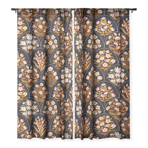 Avenie Heritage Garden Collection Sheer Non Repeat