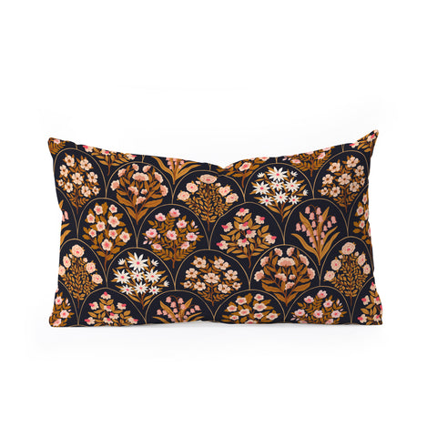 Avenie Heritage Garden Collection Oblong Throw Pillow