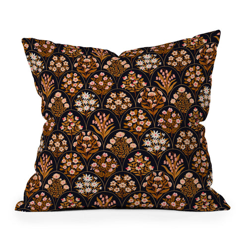 Avenie Heritage Garden Collection Throw Pillow