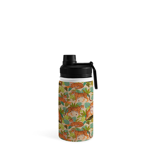 Avenie Jungle Tigers In Sand Water Bottle