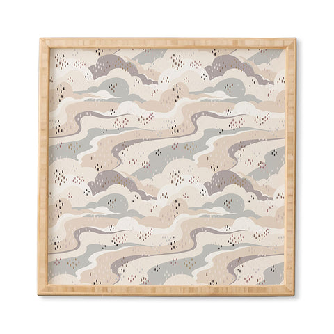 Avenie Land and Sky Among the Clouds Framed Wall Art