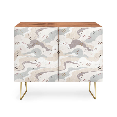 Avenie Land and Sky Among the Clouds Credenza