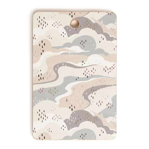 Avenie Land and Sky Among the Clouds Cutting Board Rectangle