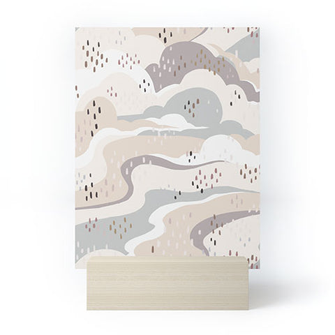 Avenie Land and Sky Among the Clouds Mini Art Print