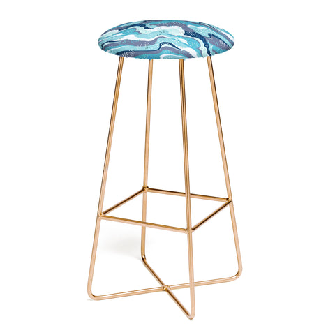 Avenie Land and Sky Ocean Surf Bar Stool