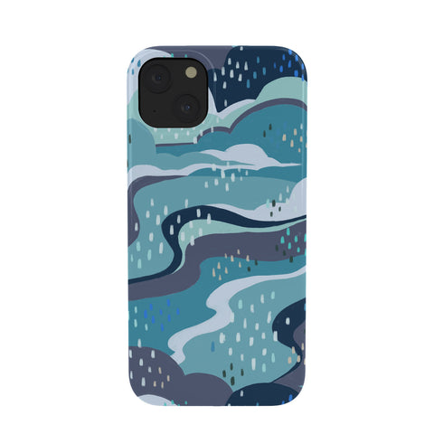 Avenie Land and Sky Ocean Surf Phone Case