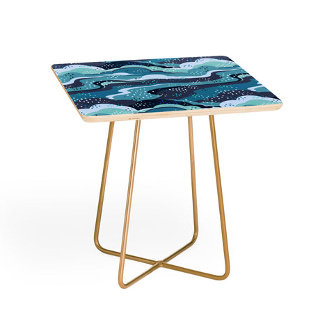 Avenie Land and Sky Ocean Surf Side Table
