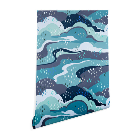 Avenie Land and Sky Ocean Surf Wallpaper