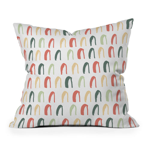 Avenie Little Arches Outdoor Throw Pillow