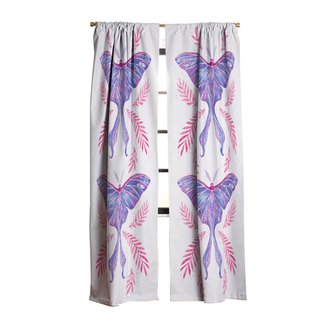 Avenie Luna Moth Blue Violet Blackout Non Repeat