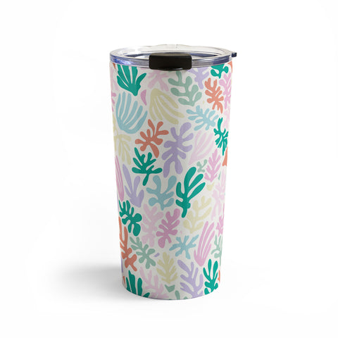 Avenie Matisse Inspired Shapes Pastel Travel Mug