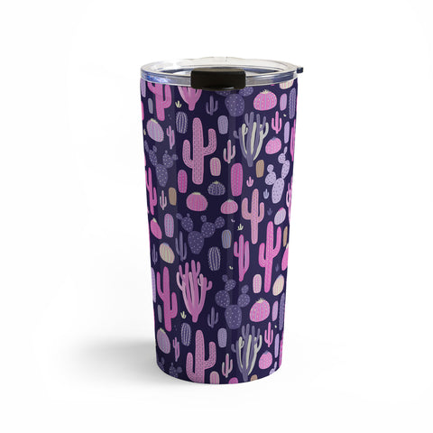 Avenie Midnight Desert Cacti Travel Mug