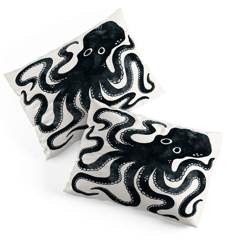 Avenie Minoan Octopus Pillow Shams