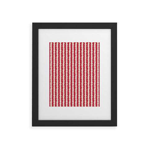 Avenie Modern Craft Arrow Chevron I Framed Art Print