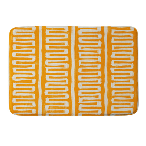 Avenie Modern Craft Greek Key I Memory Foam Bath Mat