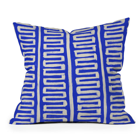 Avenie Modern Craft Greek Key Throw Pillow