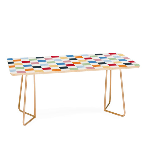 Avenie Modern Craft Harlequin Check I Coffee Table