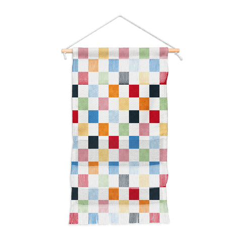 Avenie Modern Craft Harlequin Check I Wall Hanging Portrait