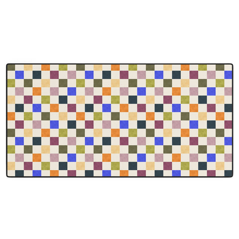 Avenie Modern Craft Harlequin Check Desk Mat