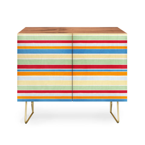 Avenie Modern Craft Roman Stripes Credenza