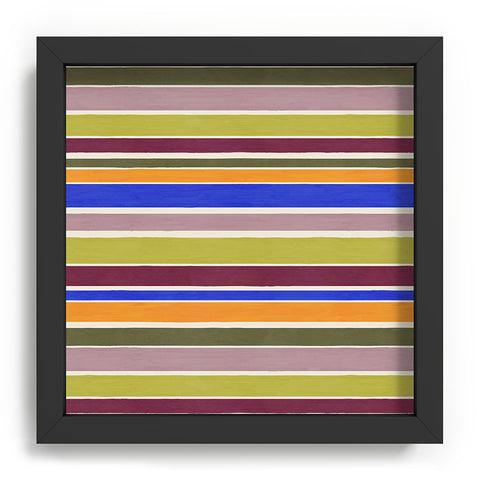 Avenie Modern Craft Roman Stripes I Recessed Framing Square