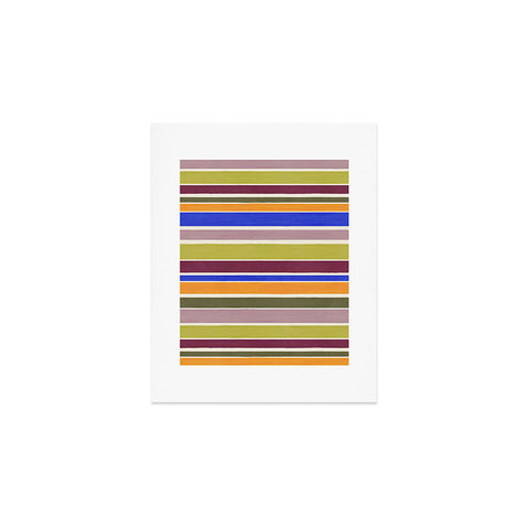 Avenie Modern Craft Roman Stripes I Art Print