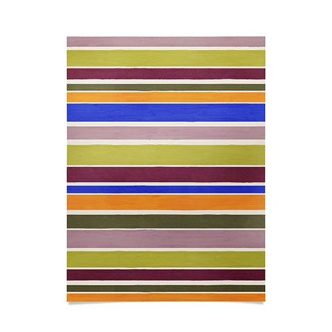 Avenie Modern Craft Roman Stripes I Poster