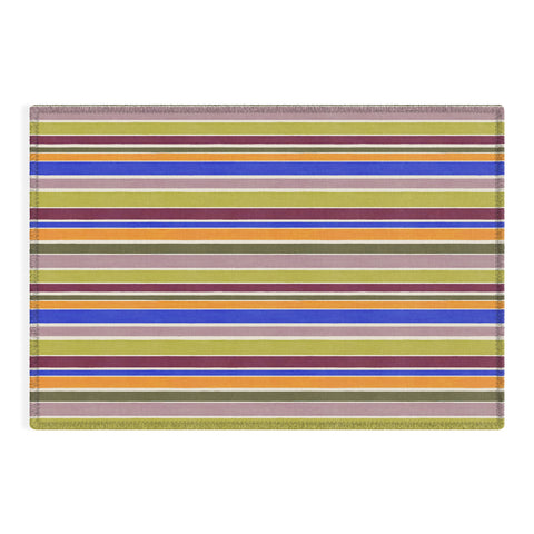 Avenie Modern Craft Roman Stripes I Outdoor Rug