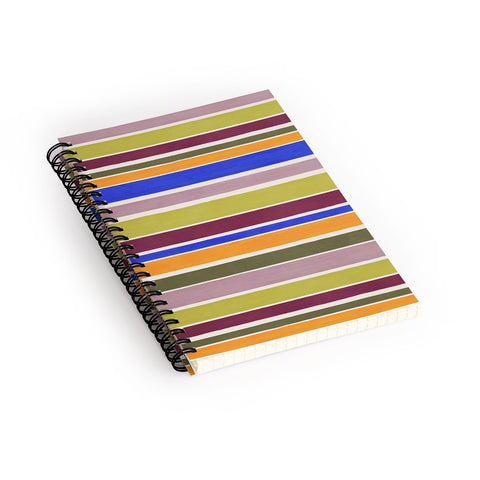 Avenie Modern Craft Roman Stripes I Spiral Notebook