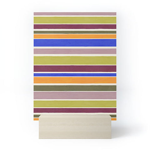 Avenie Modern Craft Roman Stripes I Mini Art Print