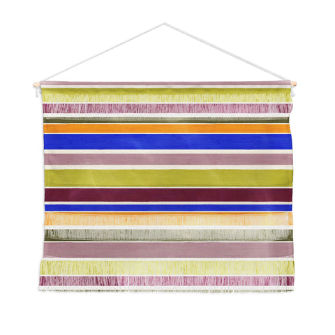 Avenie Modern Craft Roman Stripes I Wall Hanging Landscape