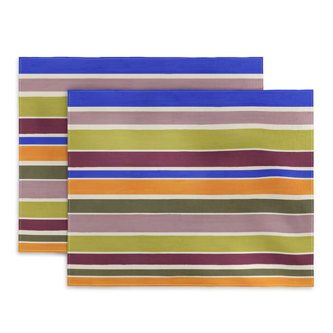 Avenie Modern Craft Roman Stripes I Placemat
