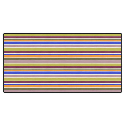 Avenie Modern Craft Roman Stripes I Desk Mat