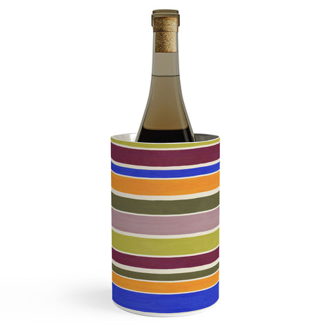 Avenie Modern Craft Roman Stripes I Wine Chiller
