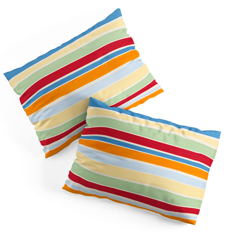 Avenie Modern Craft Roman Stripes Pillow Shams