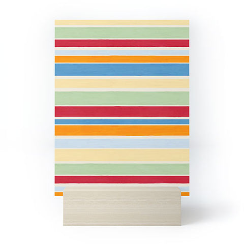 Avenie Modern Craft Roman Stripes Mini Art Print