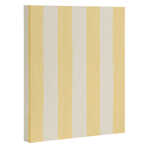 Avenie Modern Craft Spring Stripe I Art Canvas