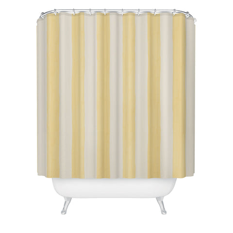 Avenie Modern Craft Spring Stripe I Shower Curtain