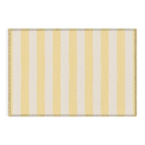 Avenie Modern Craft Spring Stripe I Outdoor Rug