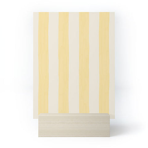 Avenie Modern Craft Spring Stripe I Mini Art Print