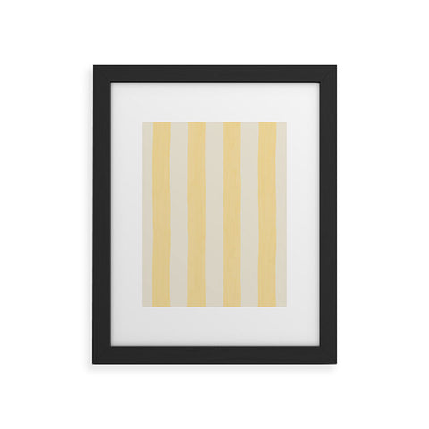 Avenie Modern Craft Spring Stripe I Framed Art Print