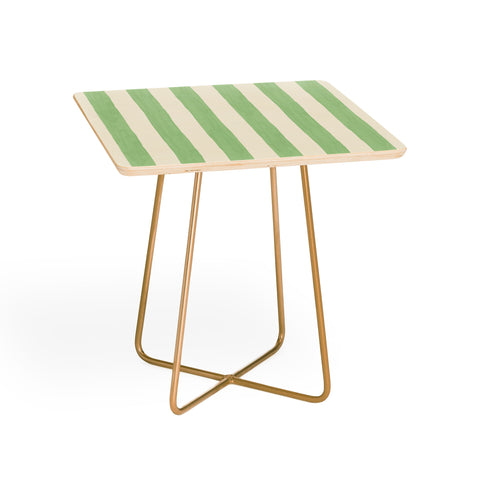 Avenie Modern Craft Spring Stripe II Side Table